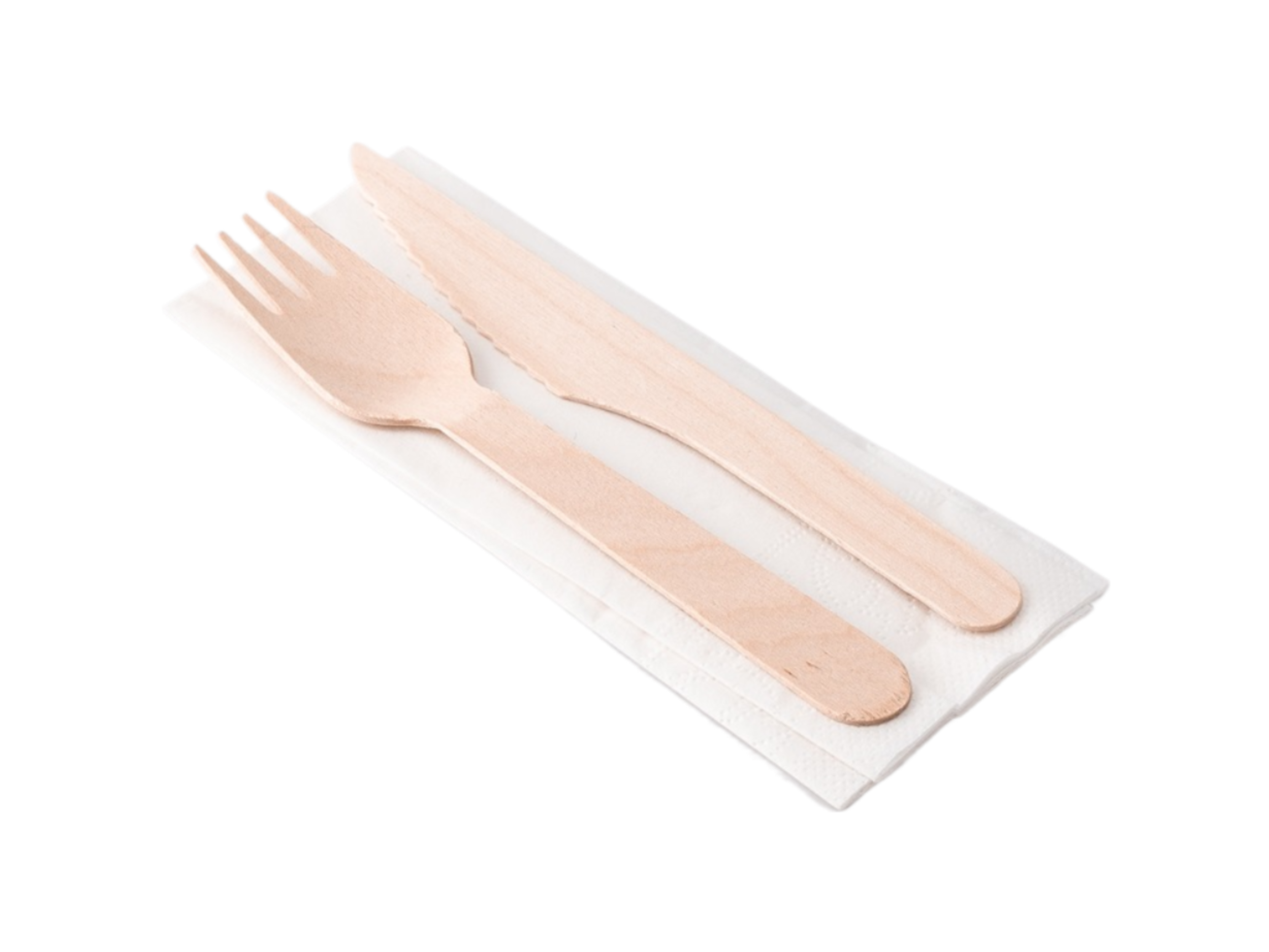 Cutlery Set with Fork, Knife & Tissue