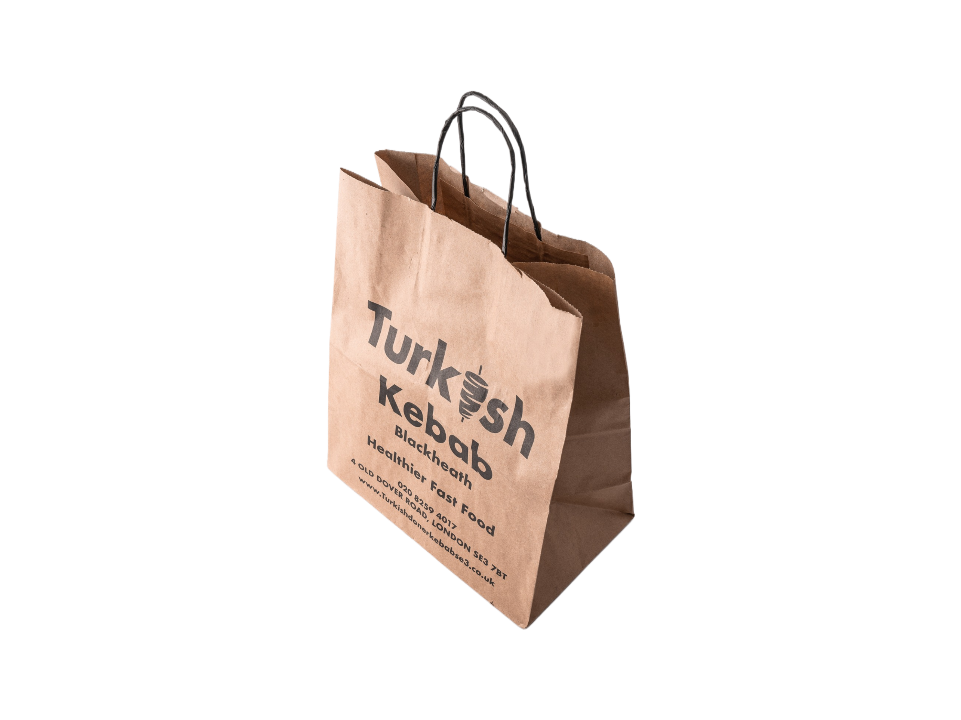 Paper Bag with Twisted Handles