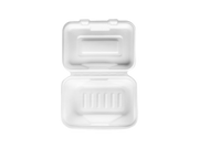 Baggasse Clamshell Food Boxes - 6.5"