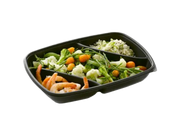 3 Compartment Food Container (175/600/200ml)