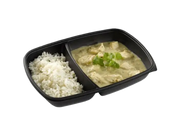 2 Compartment Large Food Container without Lid