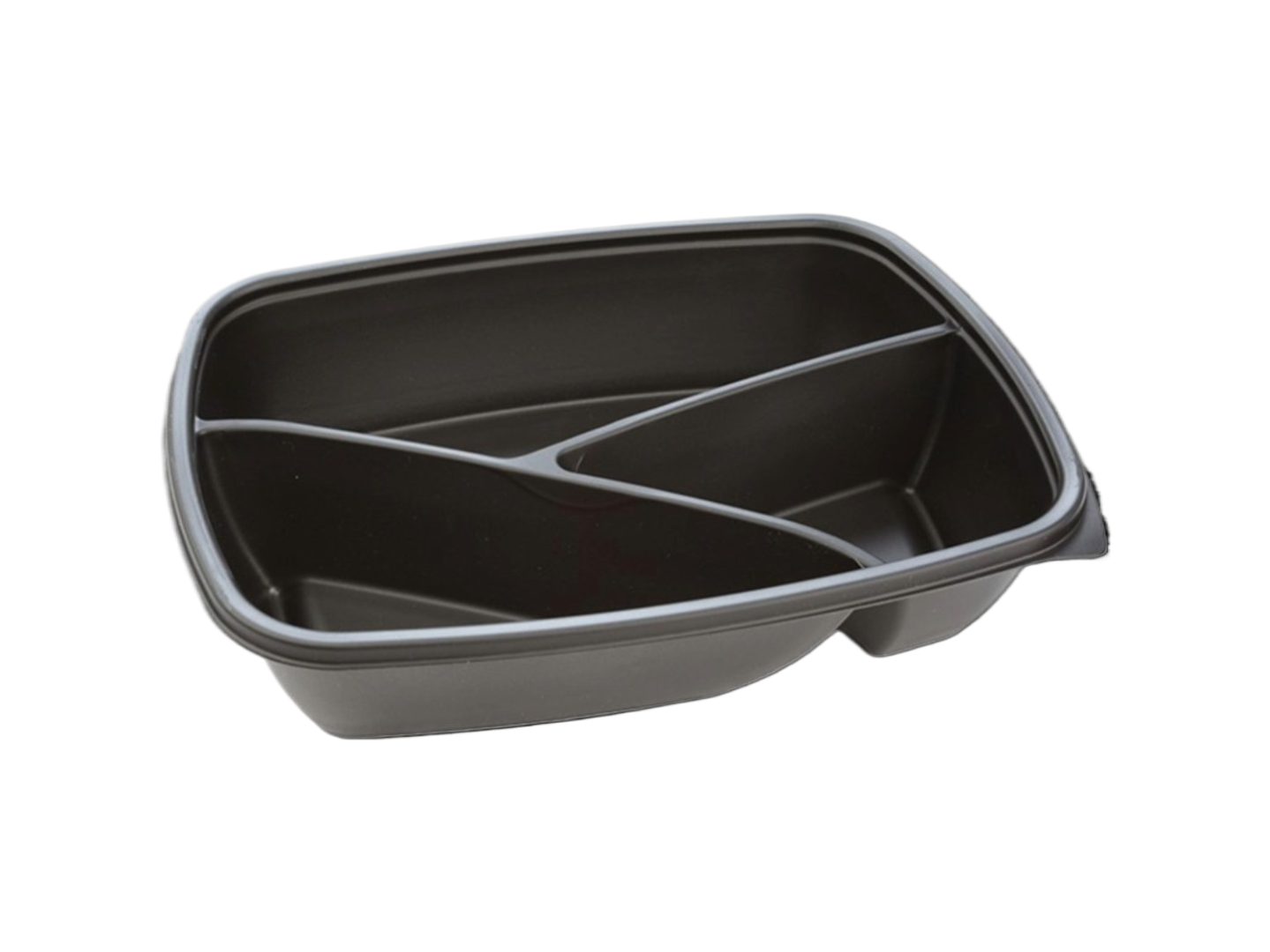 3 Compartment Medium Food Container (450/240/210ml)