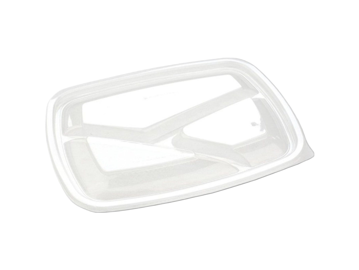 Lids for 3 Compartment Medium Food Container (450/240/210ml)