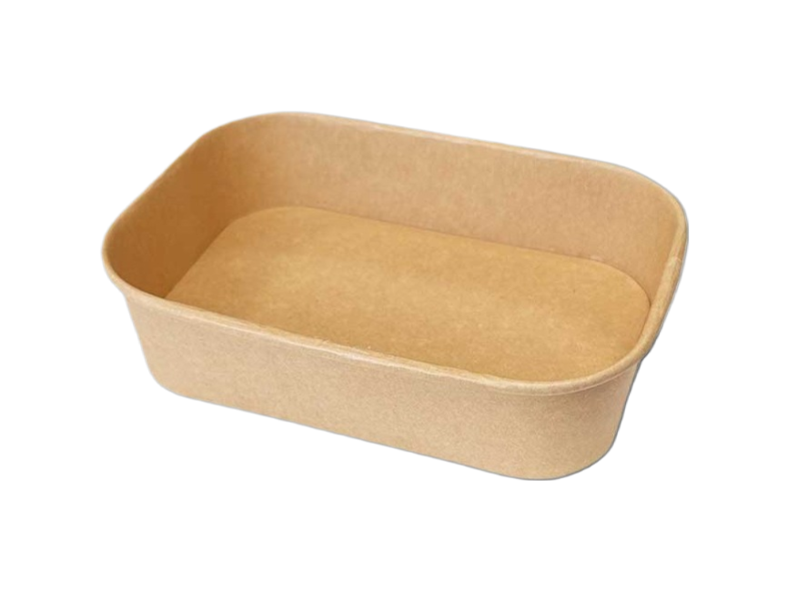 500ml Rectangular Kraft Food Container