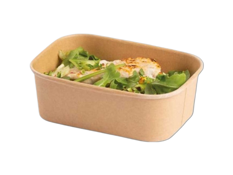 750ml Rectangular Kraft Food Container